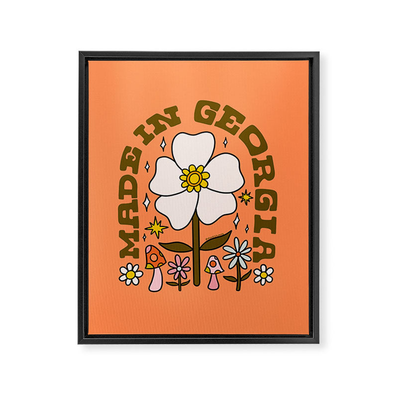 Made In Georgia Framed Canvas Print Gallery Image 8