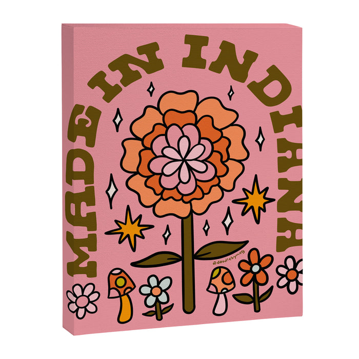 Made In Indiana Canvas Print Gallery Image 1