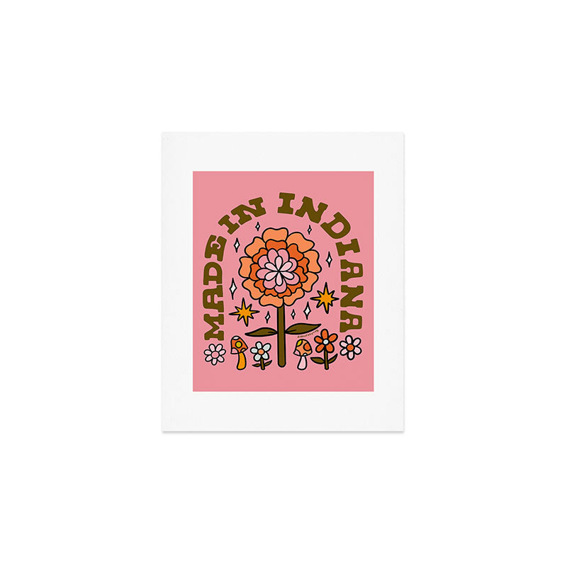 Made In Indiana Art Print Gallery Image 1