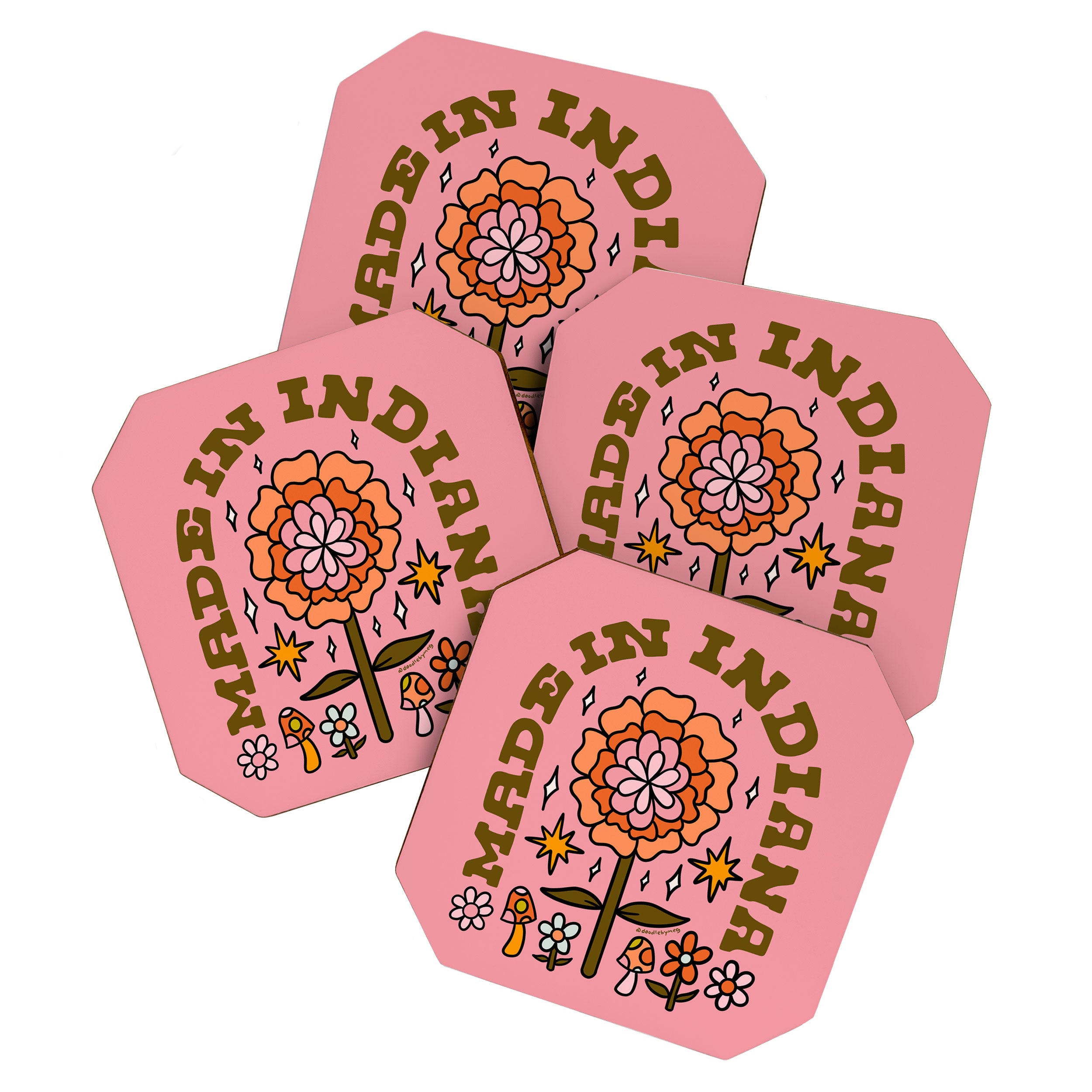 Made In Indiana Coaster Gallery Image 1