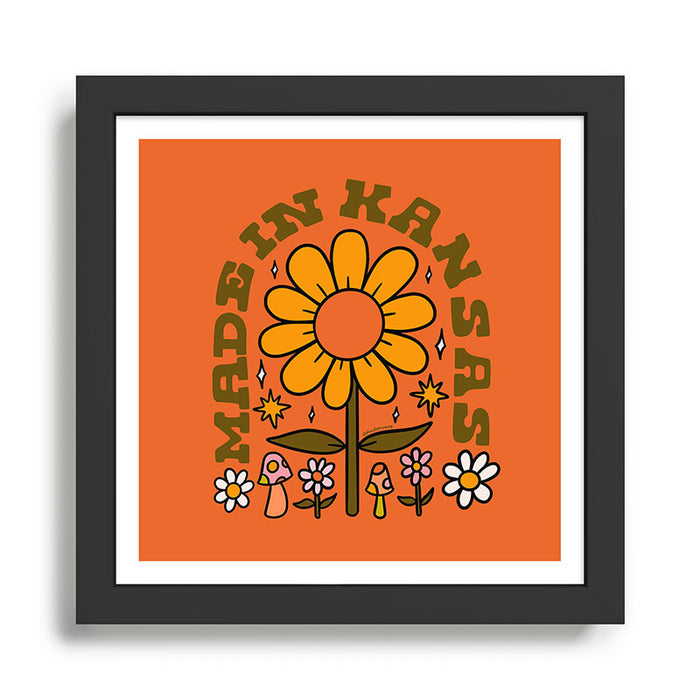 Made In Kansas Framed Art Print Gallery Image 1