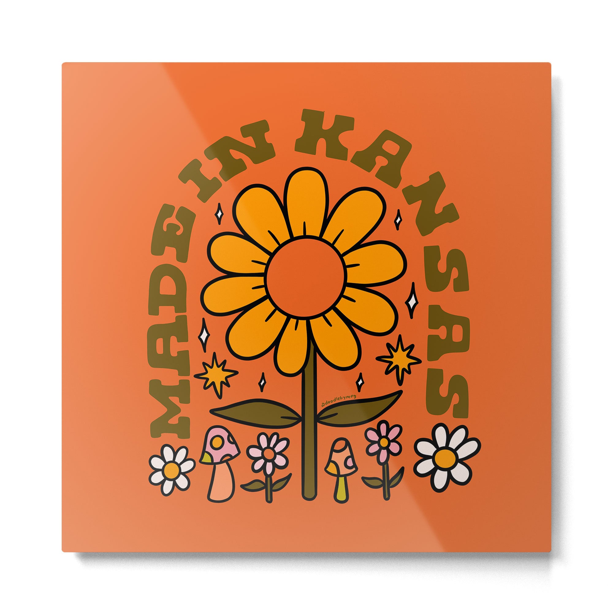 Made In Kansas Metal Print Gallery Image 2