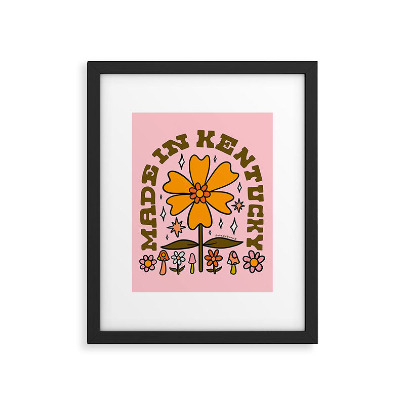 Made In Kentucky Framed Art Print Gallery Image 6