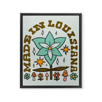 Made In Louisiana Framed Canvas Print Gallery Image 8