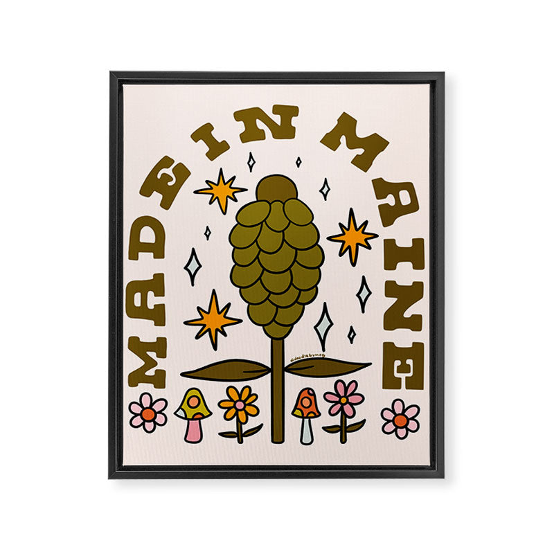 Made In Maine Framed Canvas Print Gallery Image 8