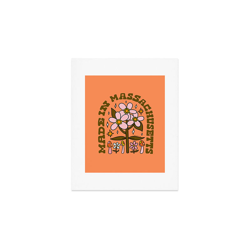 Made In Massachusetts Art Print Gallery Image 1