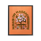 Made In Massachusetts Framed Canvas Print Gallery Image 8