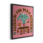 Made In Michigan Framed Canvas Print Gallery Image 2