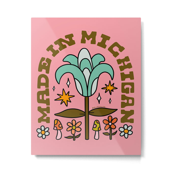 Made In Michigan Metal Print Gallery Image 1