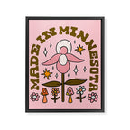Made In Minnesota Framed Canvas Print Gallery Image 8