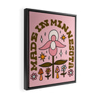Made In Minnesota Framed Canvas Print Gallery Image 2