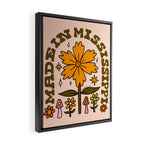 Made In Mississippi Framed Canvas Print Gallery Image 2