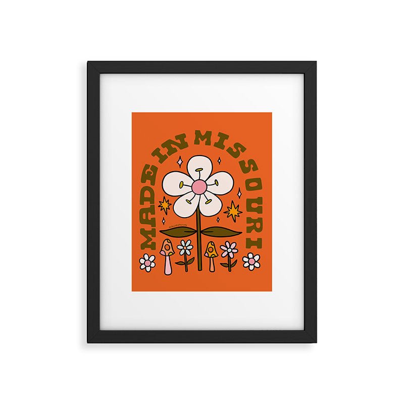 Made In Missouri Framed Art Print Gallery Image 6