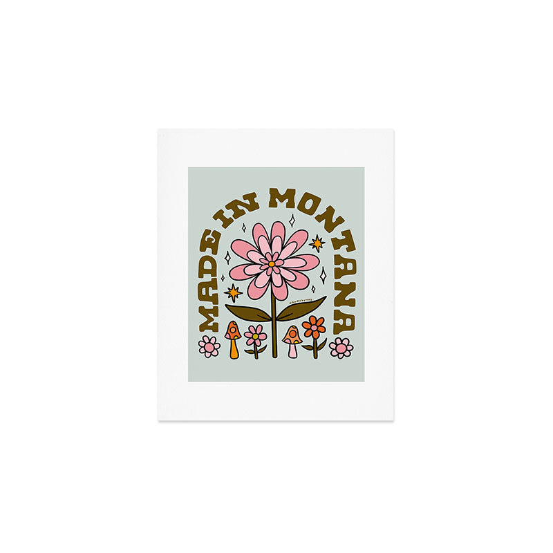 Made In Montana Art Print Gallery Image 1
