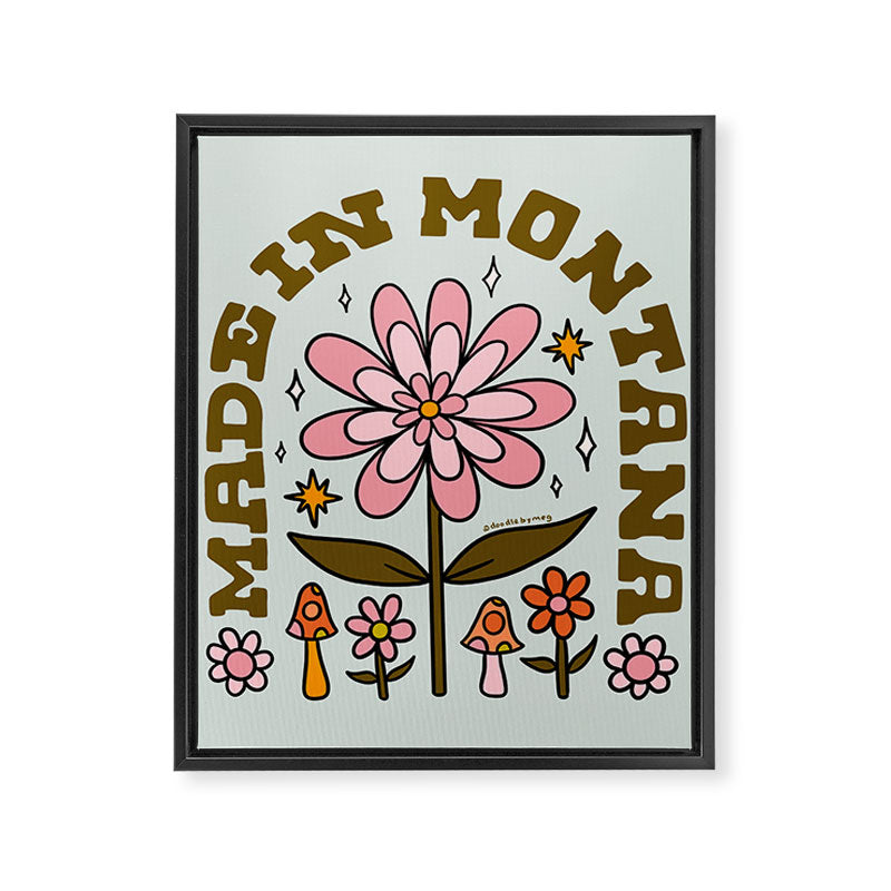Made In Montana Framed Canvas Print Gallery Image 8