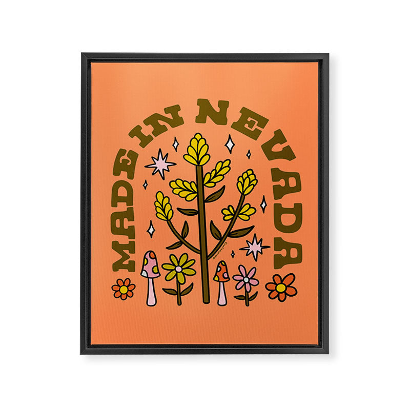Made In Nevada Framed Canvas Print Gallery Image 8