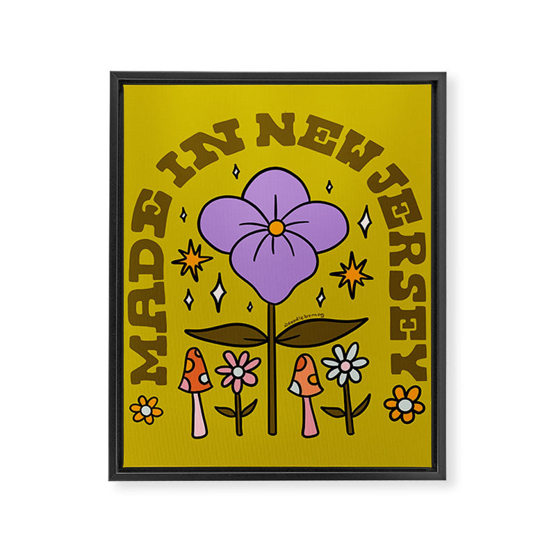 Made In New Jersey Framed Canvas Print Gallery Image 8