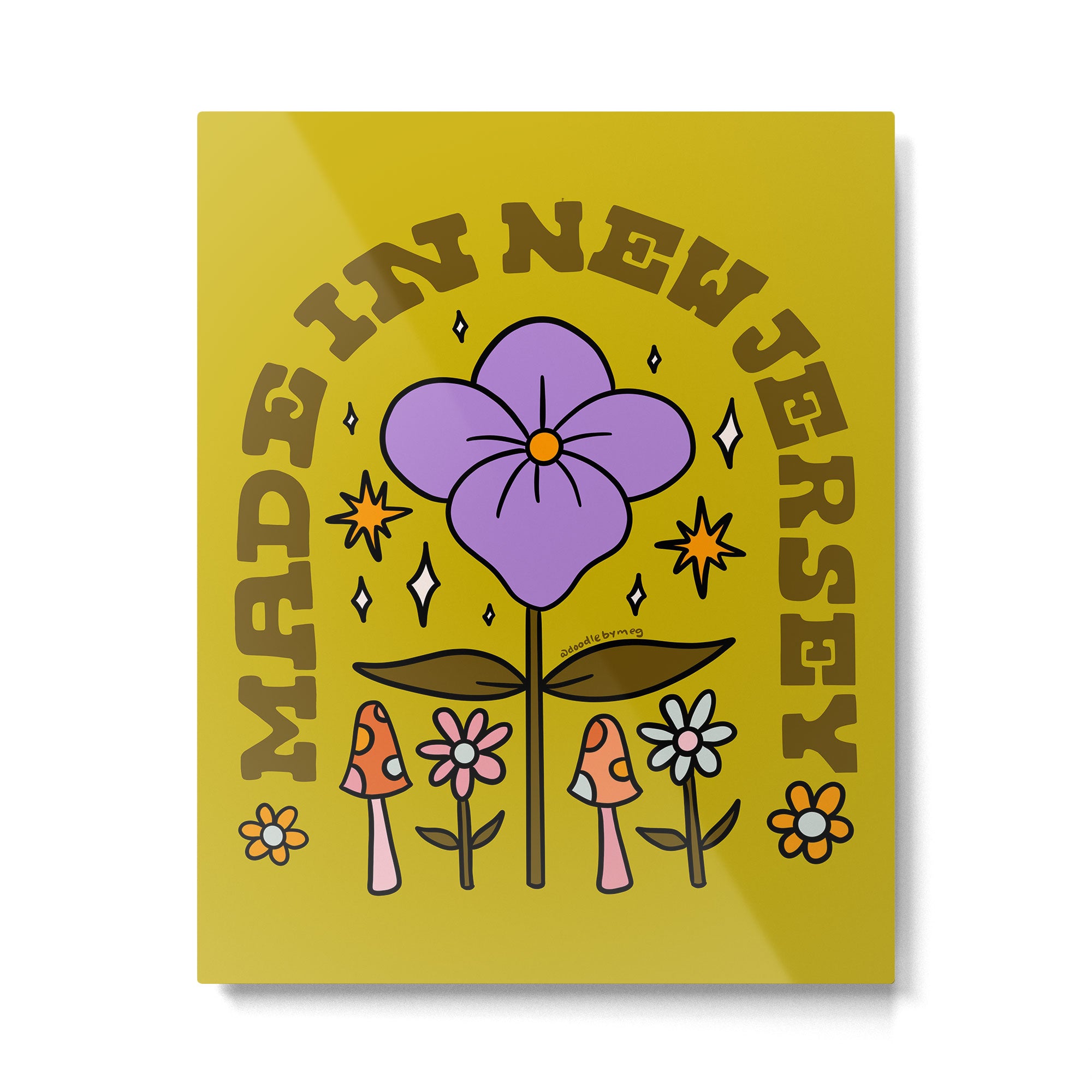 Made In New Jersey Metal Print Gallery Image 6