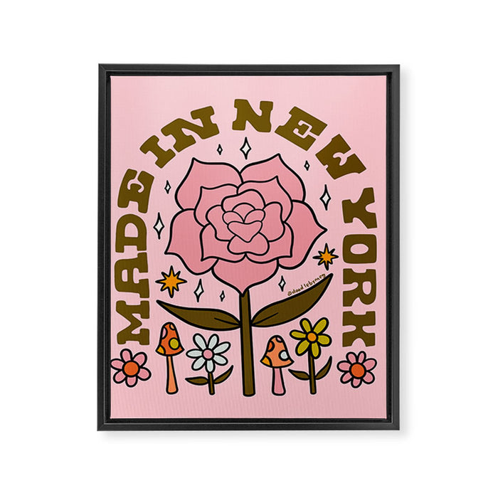Made In New York Framed Canvas Print Gallery Image 1