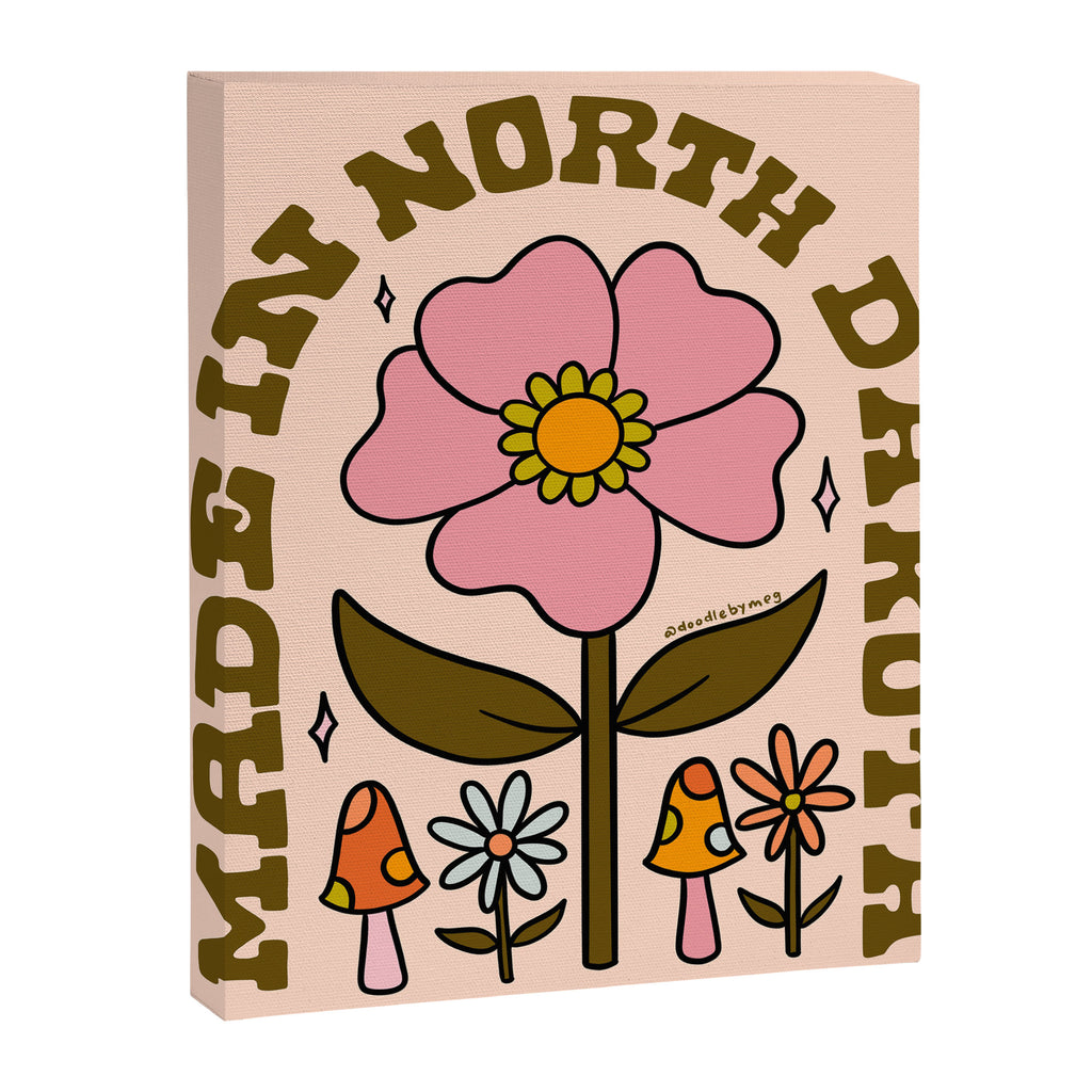 Made In North Dakota Canvas Print Gallery Image 8