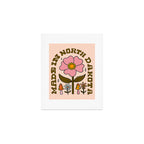 Made In North Dakota Art Print Gallery Image 1
