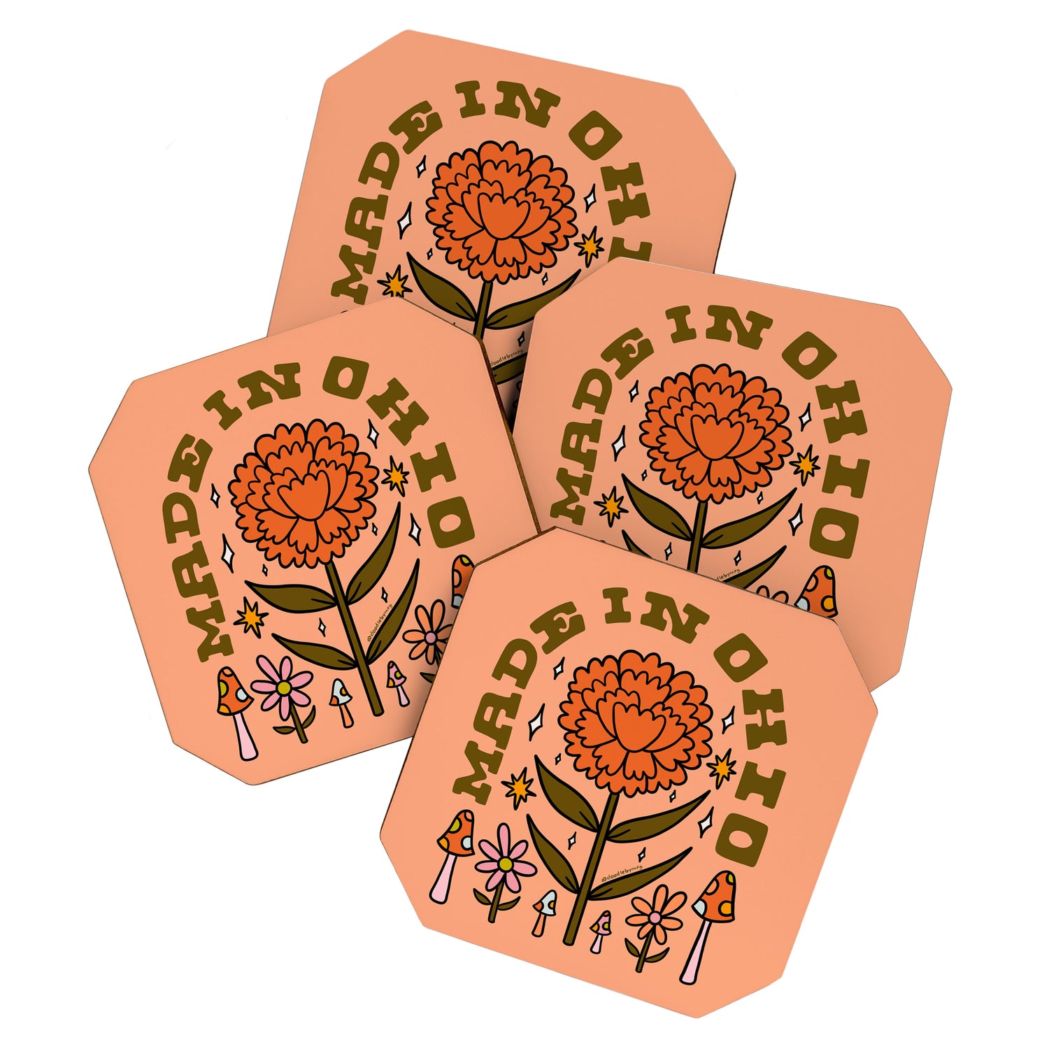 Made in Ohio Coaster Gallery Image 1