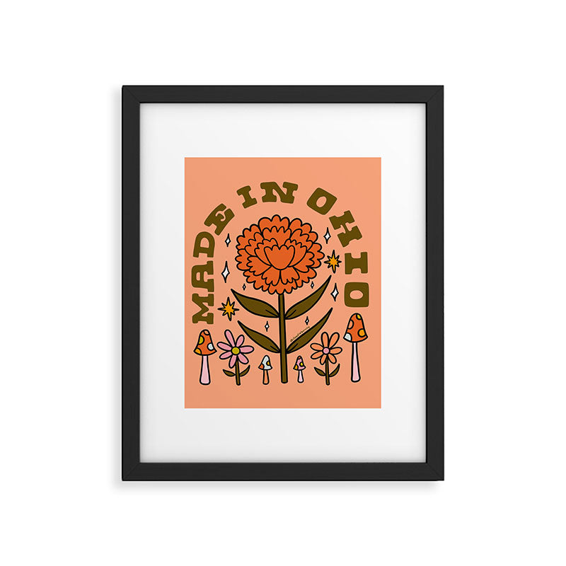 Made in Ohio Framed Art Print Gallery Image 4