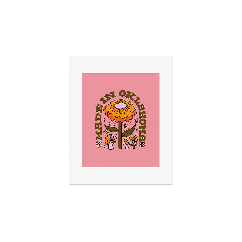 Made In Oklahoma Art Print Gallery Image 1
