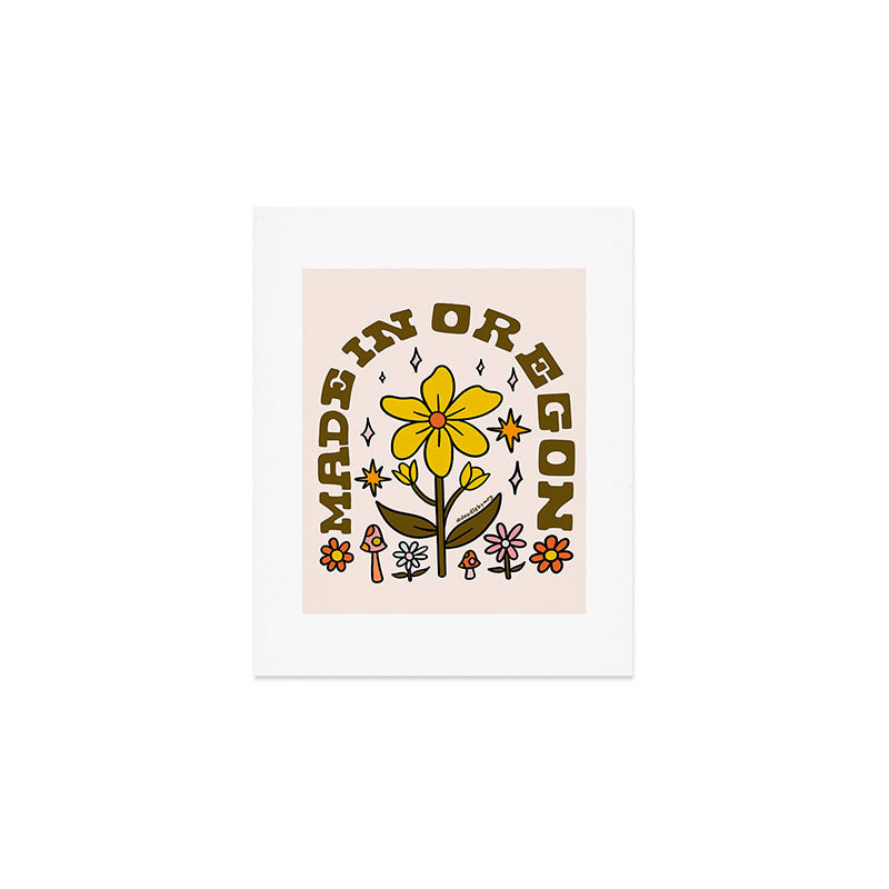 Made In Oregon Art Print Gallery Image 1