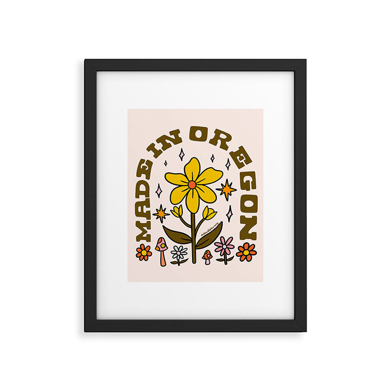 Made In Oregon Framed Art Print Gallery Image 6