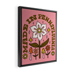 Made In Pennsylvania Framed Canvas Print Gallery Image 2