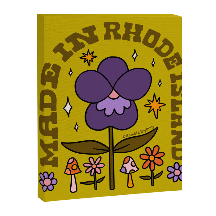 Made In Rhode Island Canvas Print Gallery Image 1