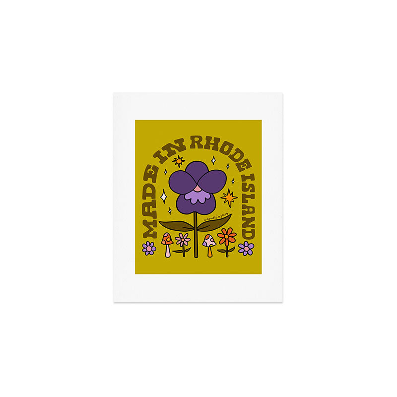 Made In Rhode Island Art Print Gallery Image 1