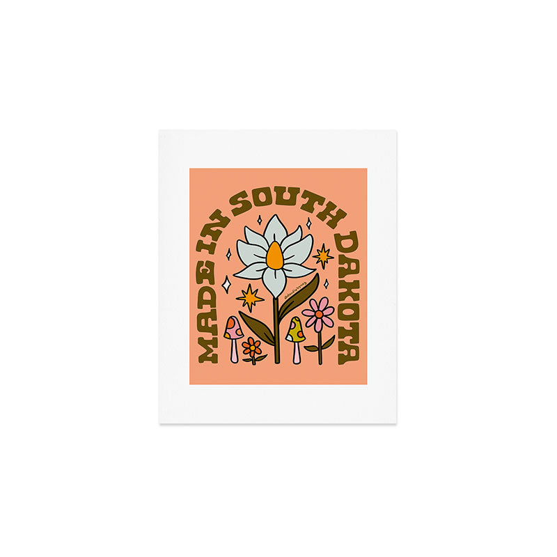 Made In South Dakota Art Print Gallery Image 1