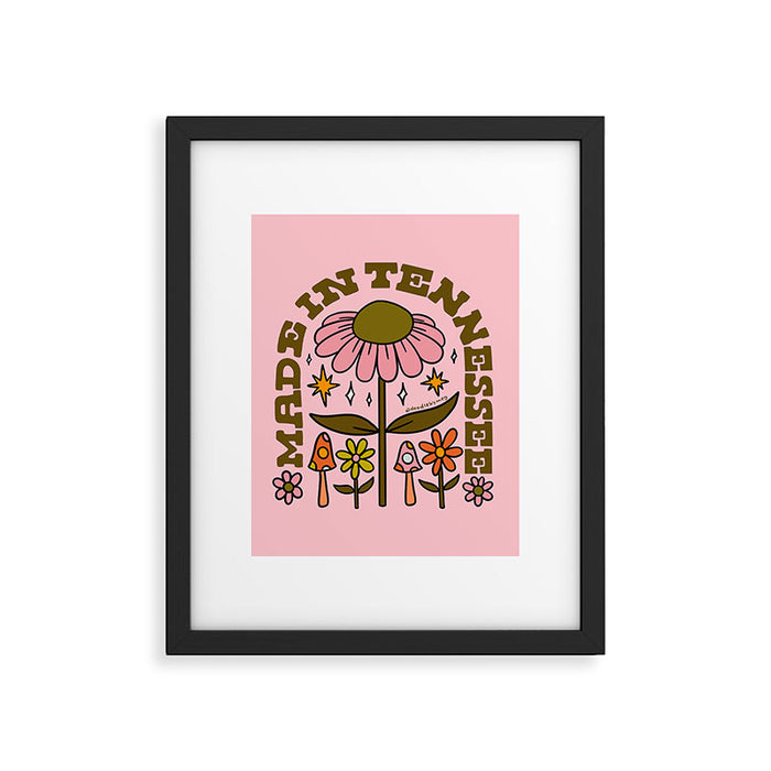 Made In Tennessee Framed Art Print Gallery Image 1