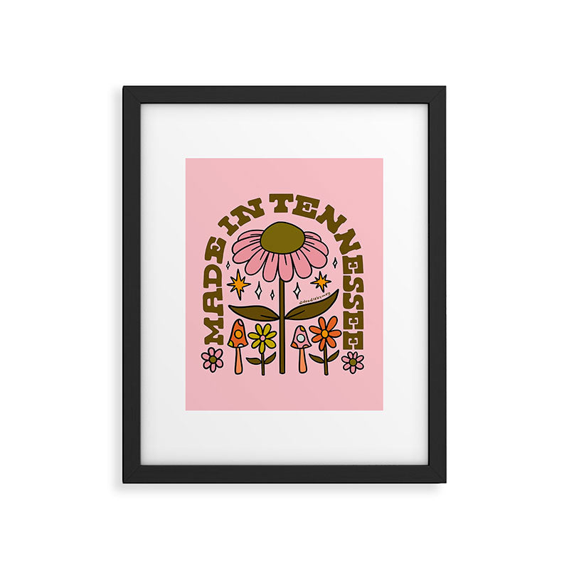 Made In Tennessee Framed Art Print Gallery Image 6