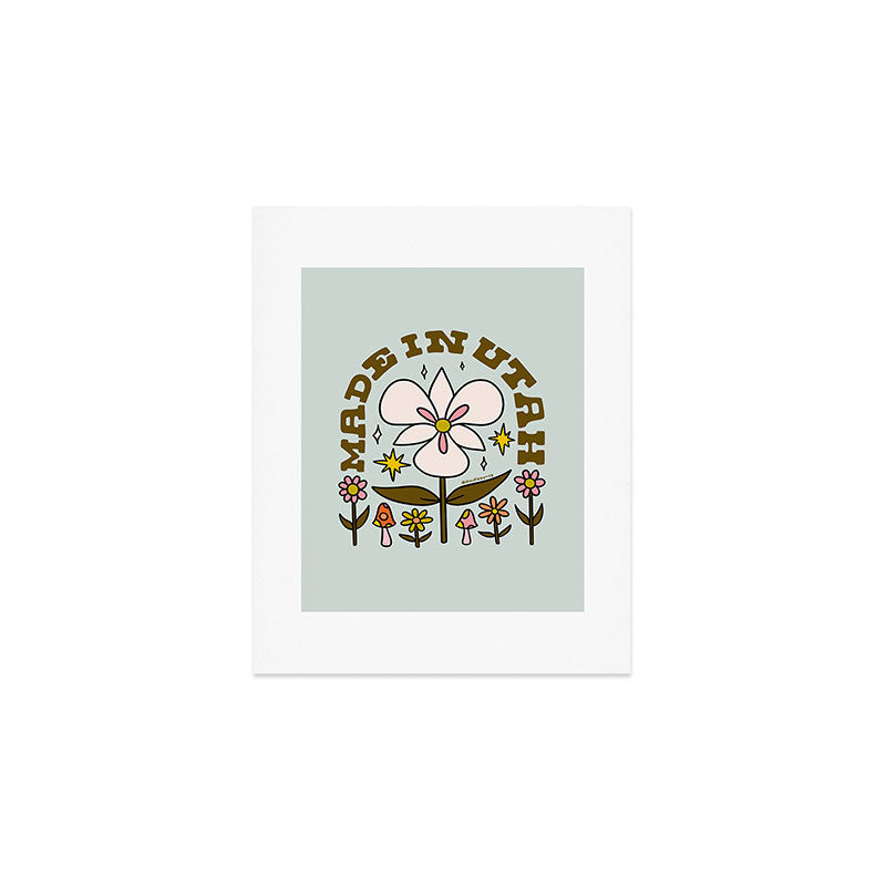 Made In Utah Art Print Gallery Image 1