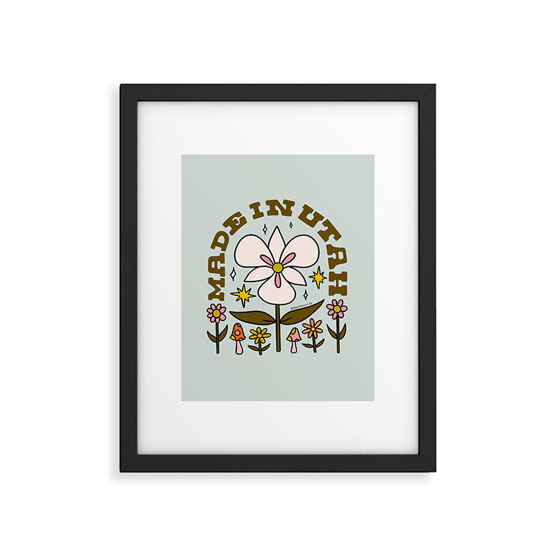 Made In Utah Framed Art Print Gallery Image 6