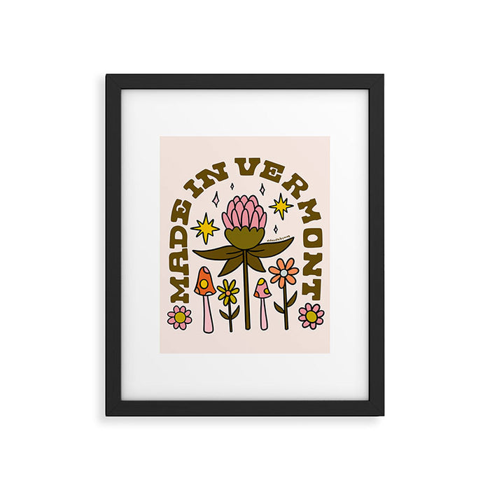 Made In Vermont Framed Art Print Gallery Image 1