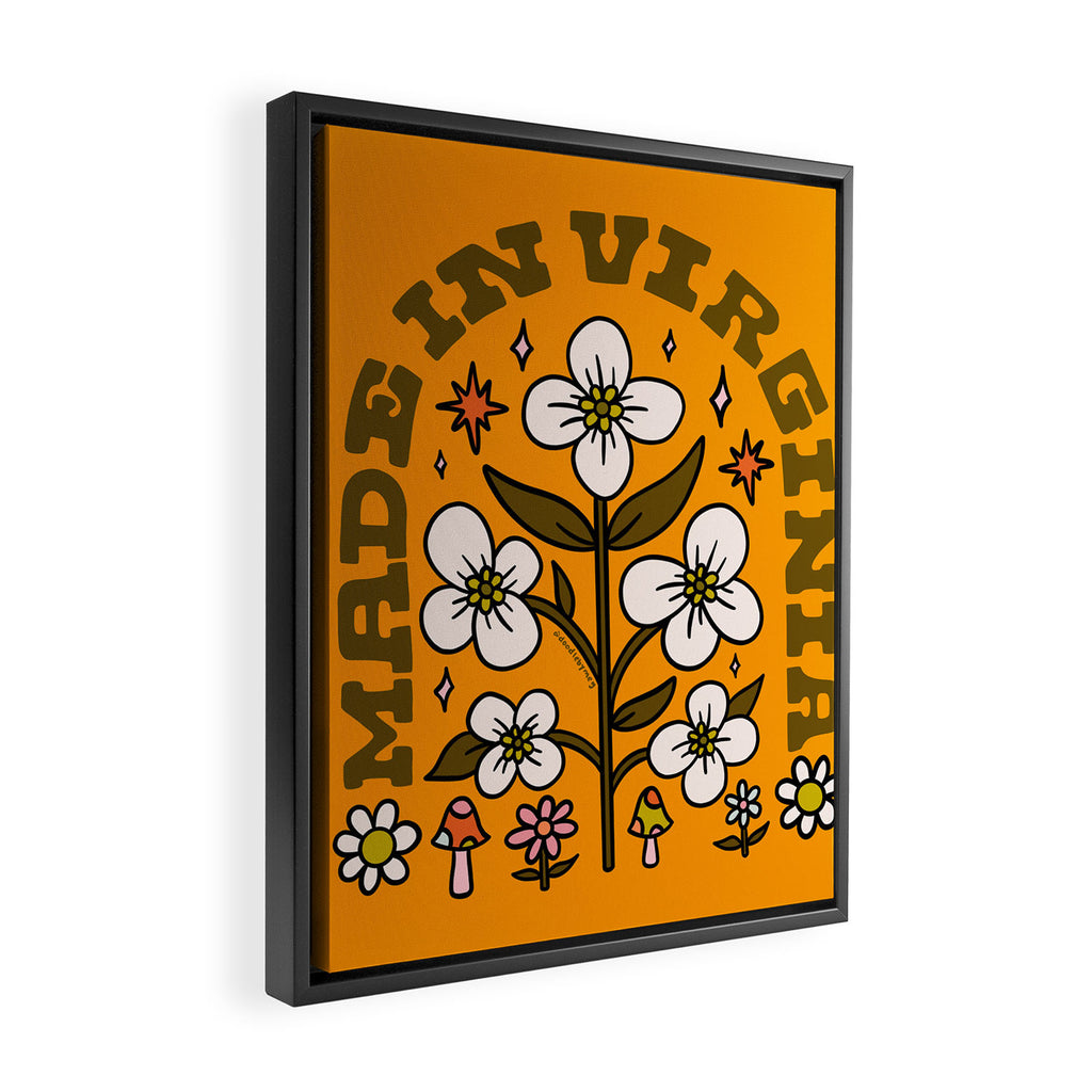 Made In Virginia Framed Canvas Print Gallery Image 2