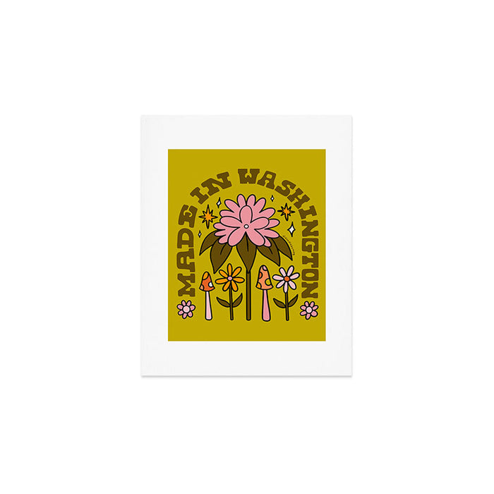 Made In Washington Art Print Gallery Image 1