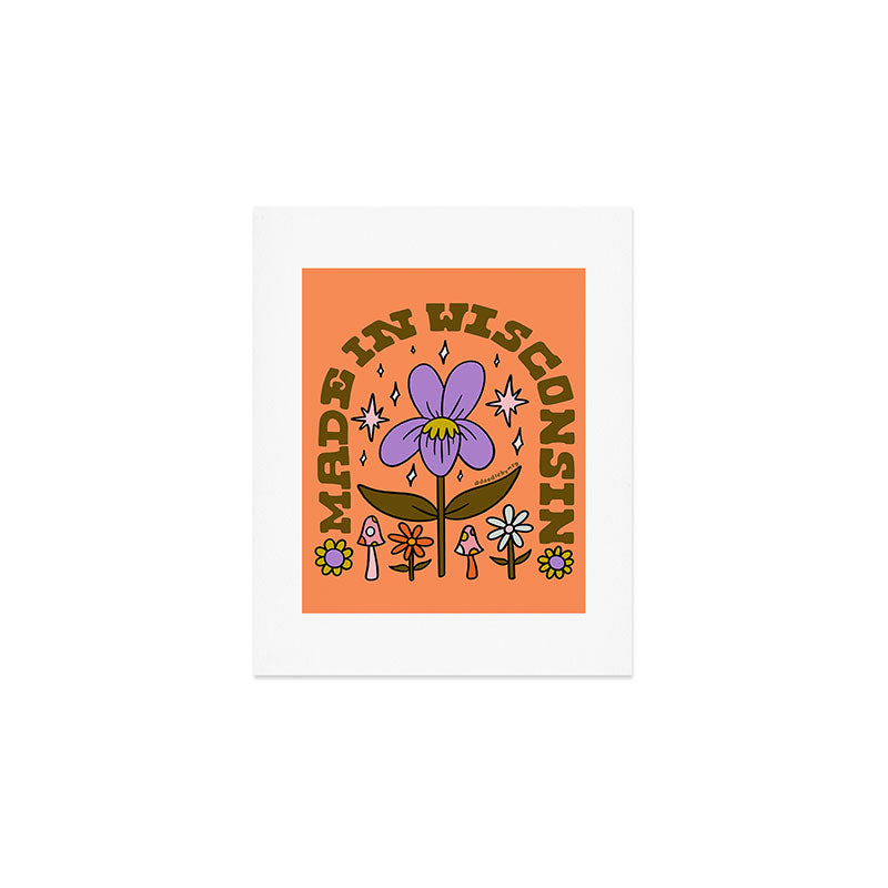 Made In Wisconsin Art Print Gallery Image 1