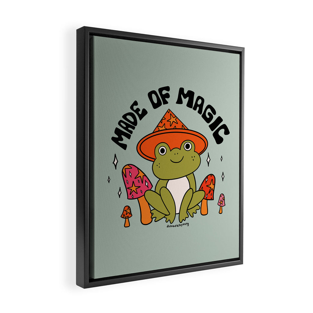 Made of Magic Framed Canvas Print Gallery Image 2