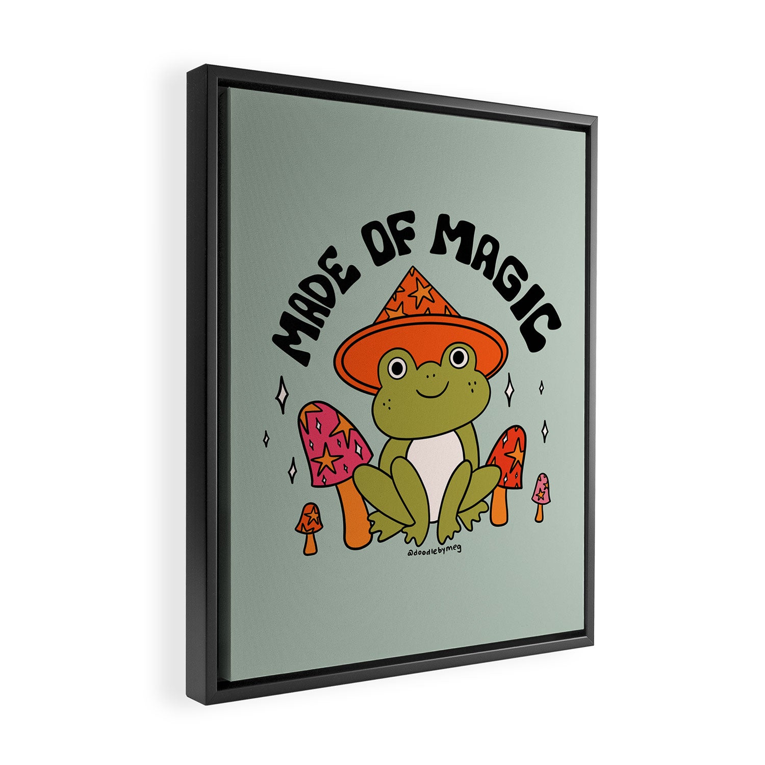 Made of Magic Framed Canvas Print Gallery Image 2