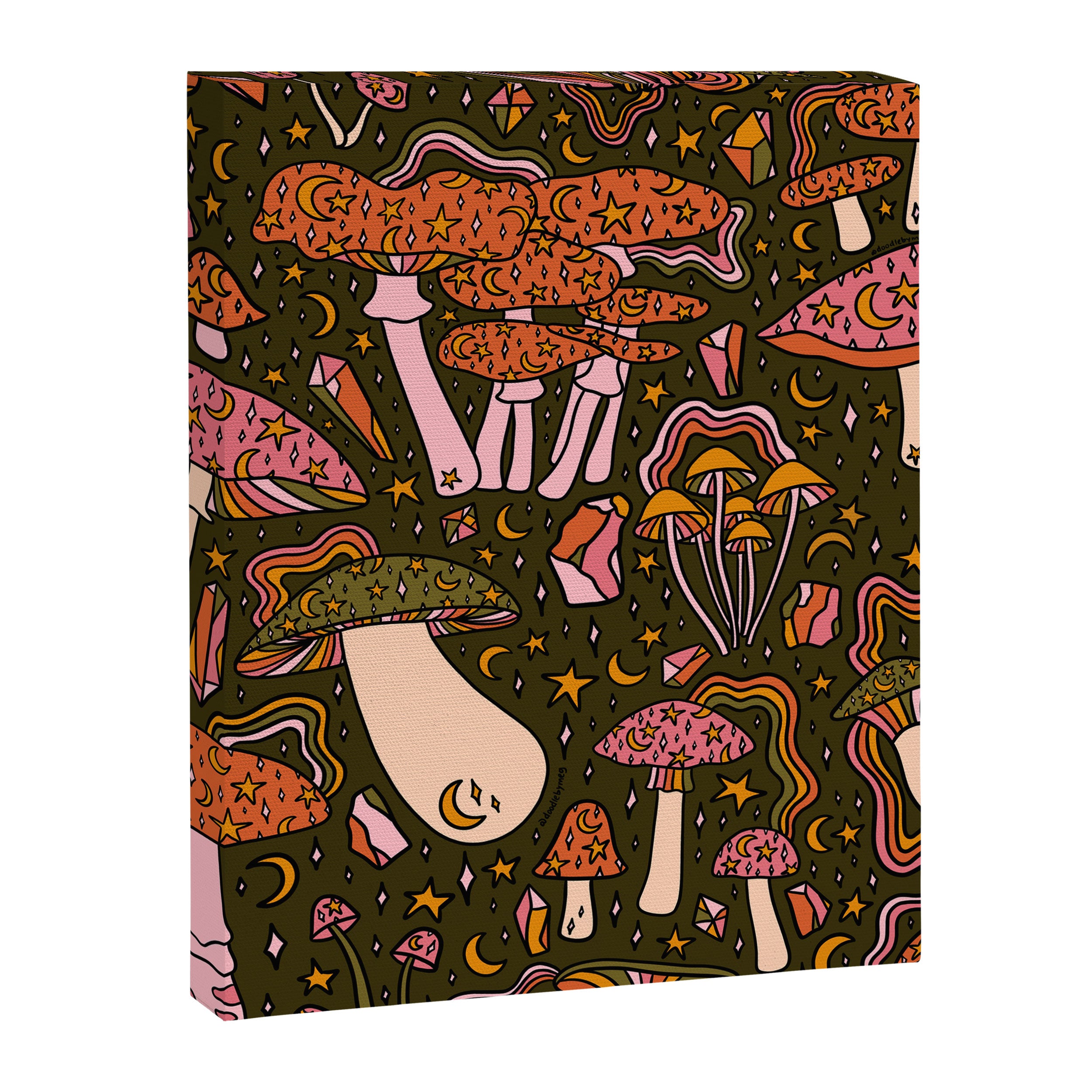 Magic Mushroom Print Canvas Print Gallery Image 8