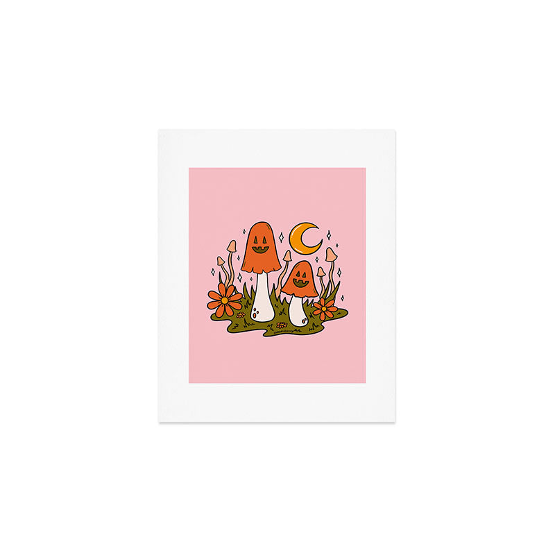 Magical Mushroom Art Print Gallery Image 1