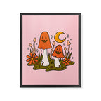 Magical Mushroom Framed Canvas Print Gallery Image 8
