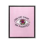 Manifest Framed Canvas Print Gallery Image 8