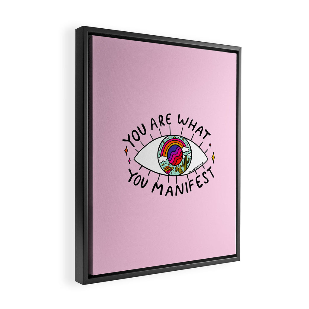 Manifest Framed Canvas Print Gallery Image 2