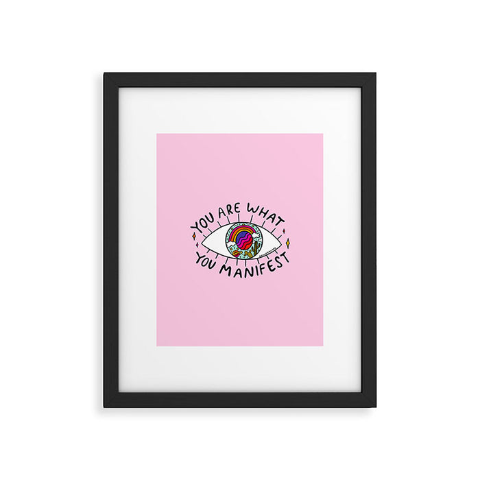 Manifest Framed Art Print Gallery Image 1